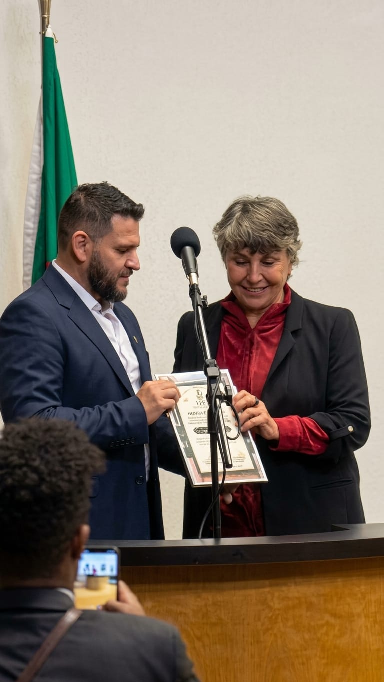 Homenagem na Câmara dos Deputados