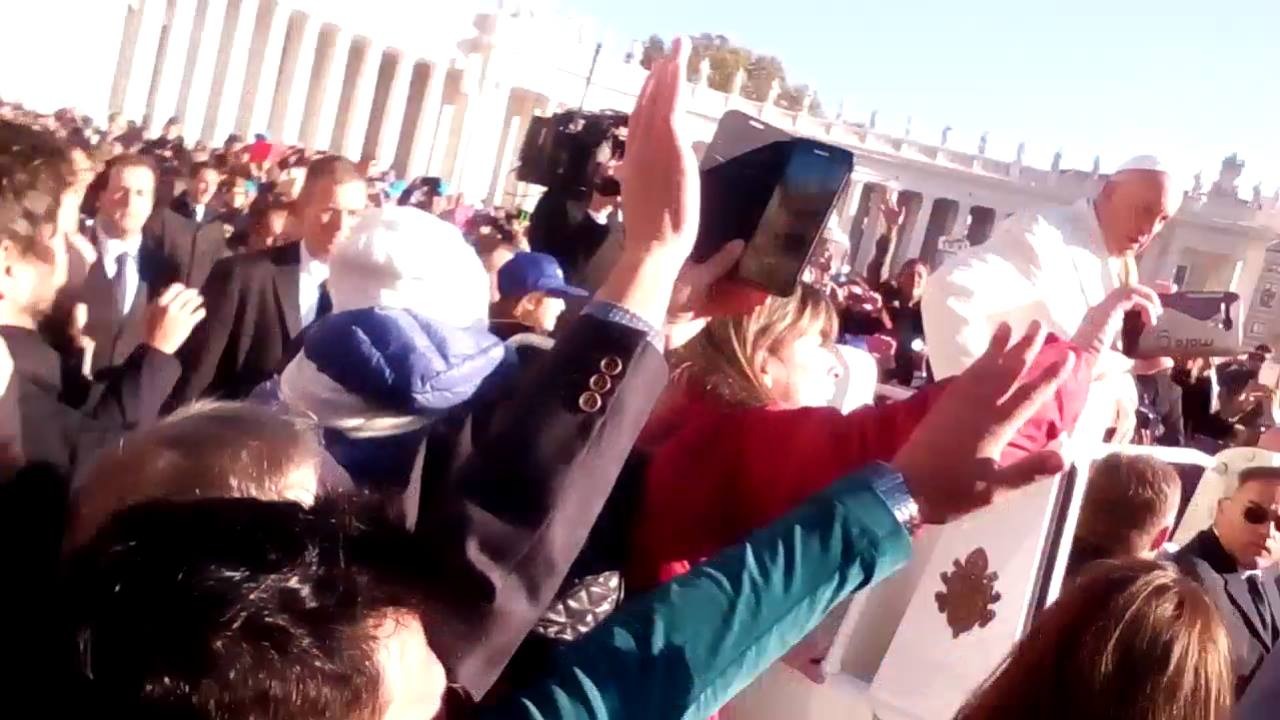 Audiência com o Papa no Vaticano