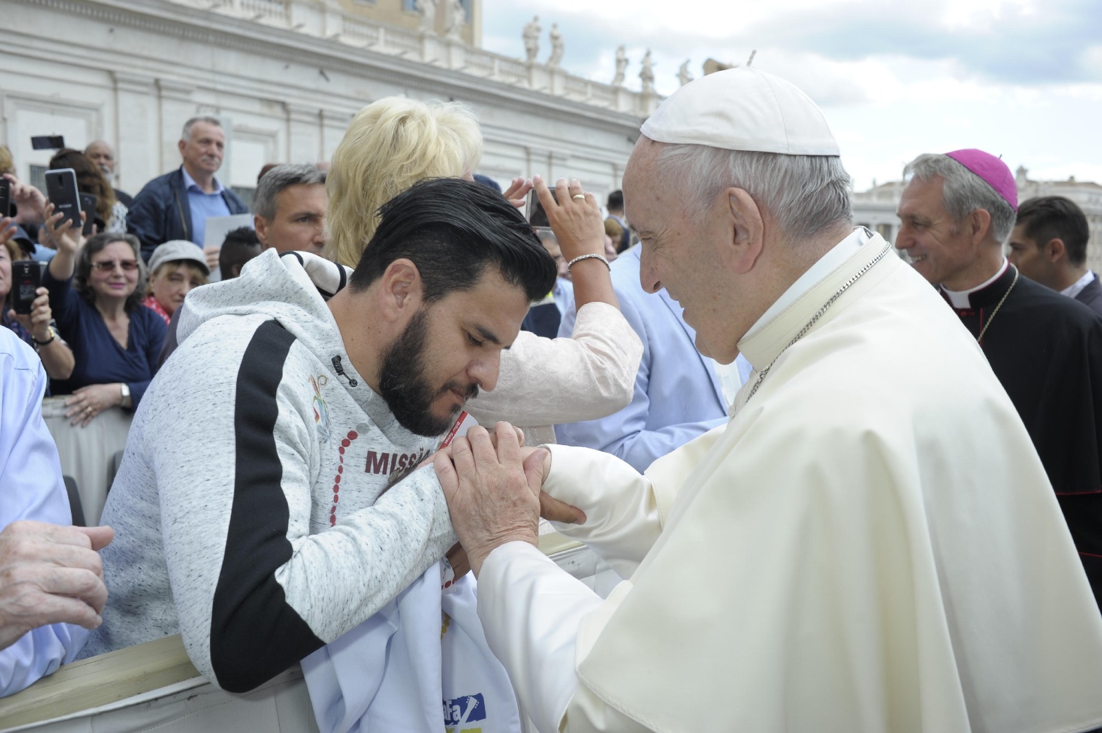 Bênção do Papa Francisco no Vaticano